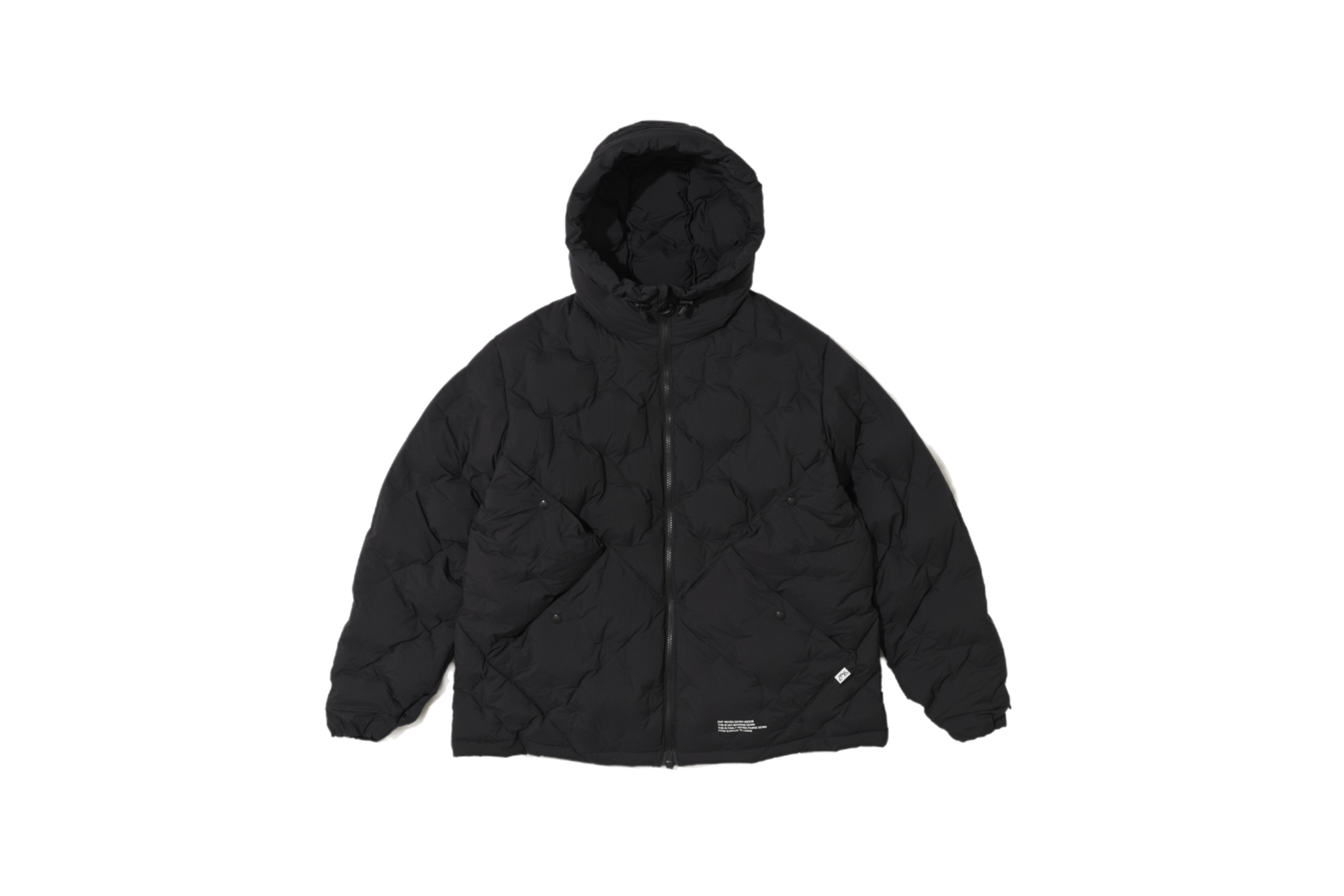 CMF OUTDOOR GARMENT WOVEN DOWN HOODIE CMF2502-J04C BLACK