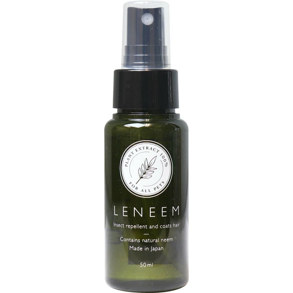 (日本製造) LENEEM 寵物驅蟲及毛髮亮澤噴霧 迷你裝 50毫升