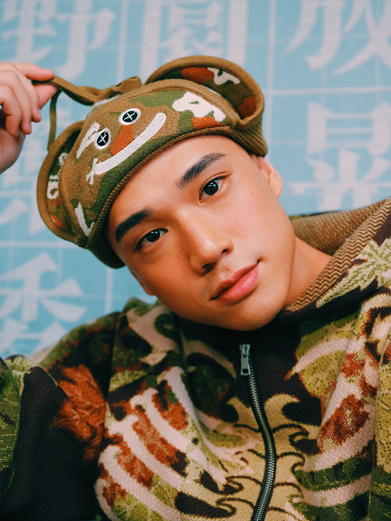 [D3C] Dino Camo Bloom Cap