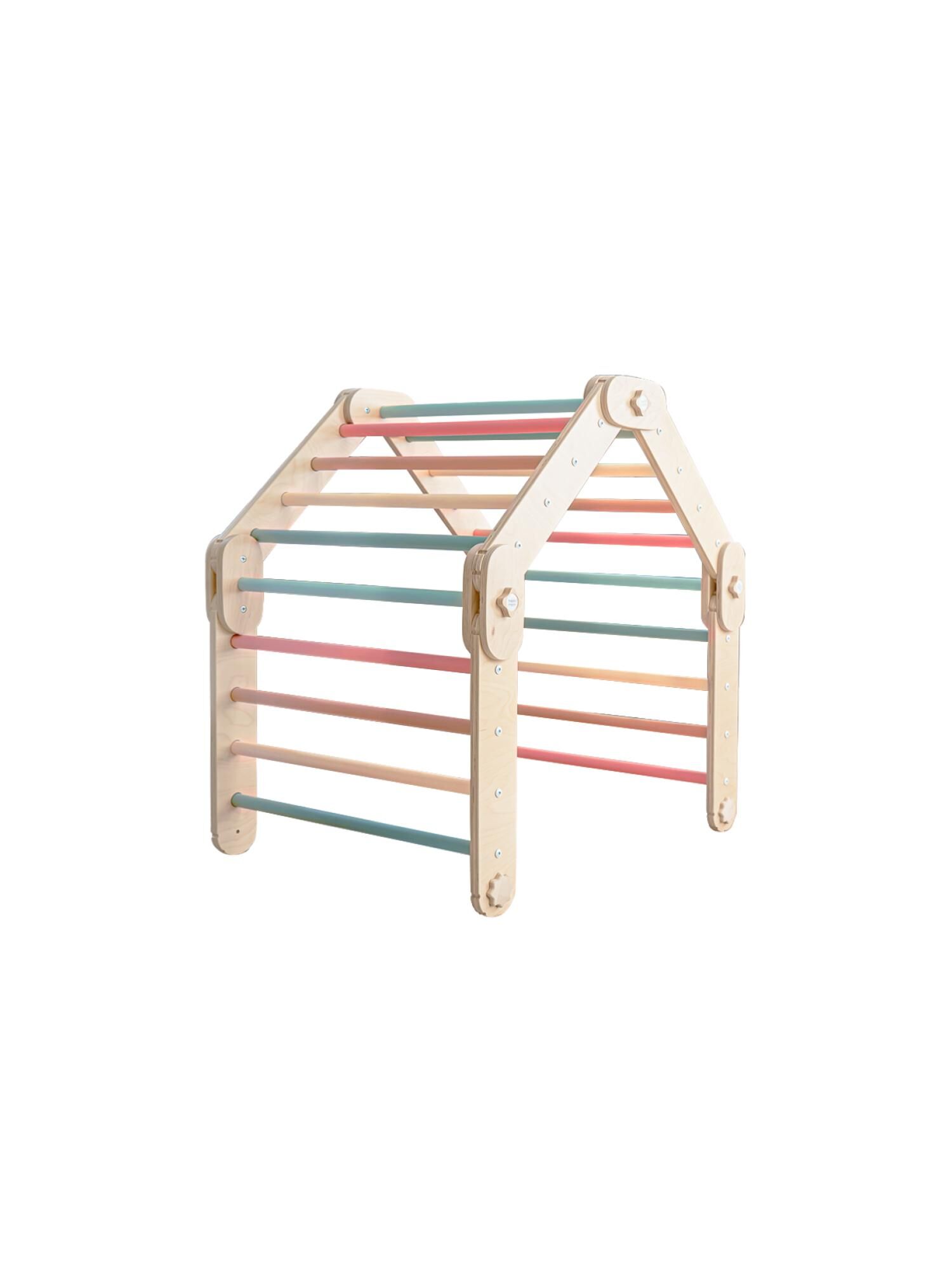 happymoon 多功能遊戲攀爬架－雲朵棉花糖色【預購 - 6月底出貨】