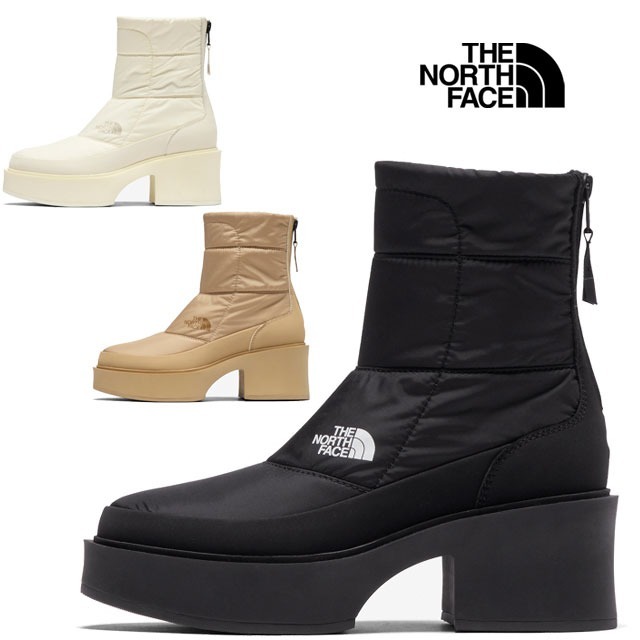 預購┃女鞋 THE NORTH FACE W Kalmia Nuptse Boots WP 厚底 高跟 保暖 防潑水 拉鍊 長靴