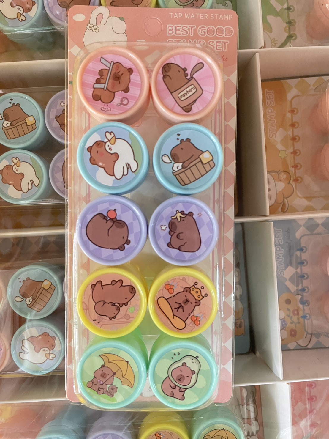 台南院｜水豚印章組