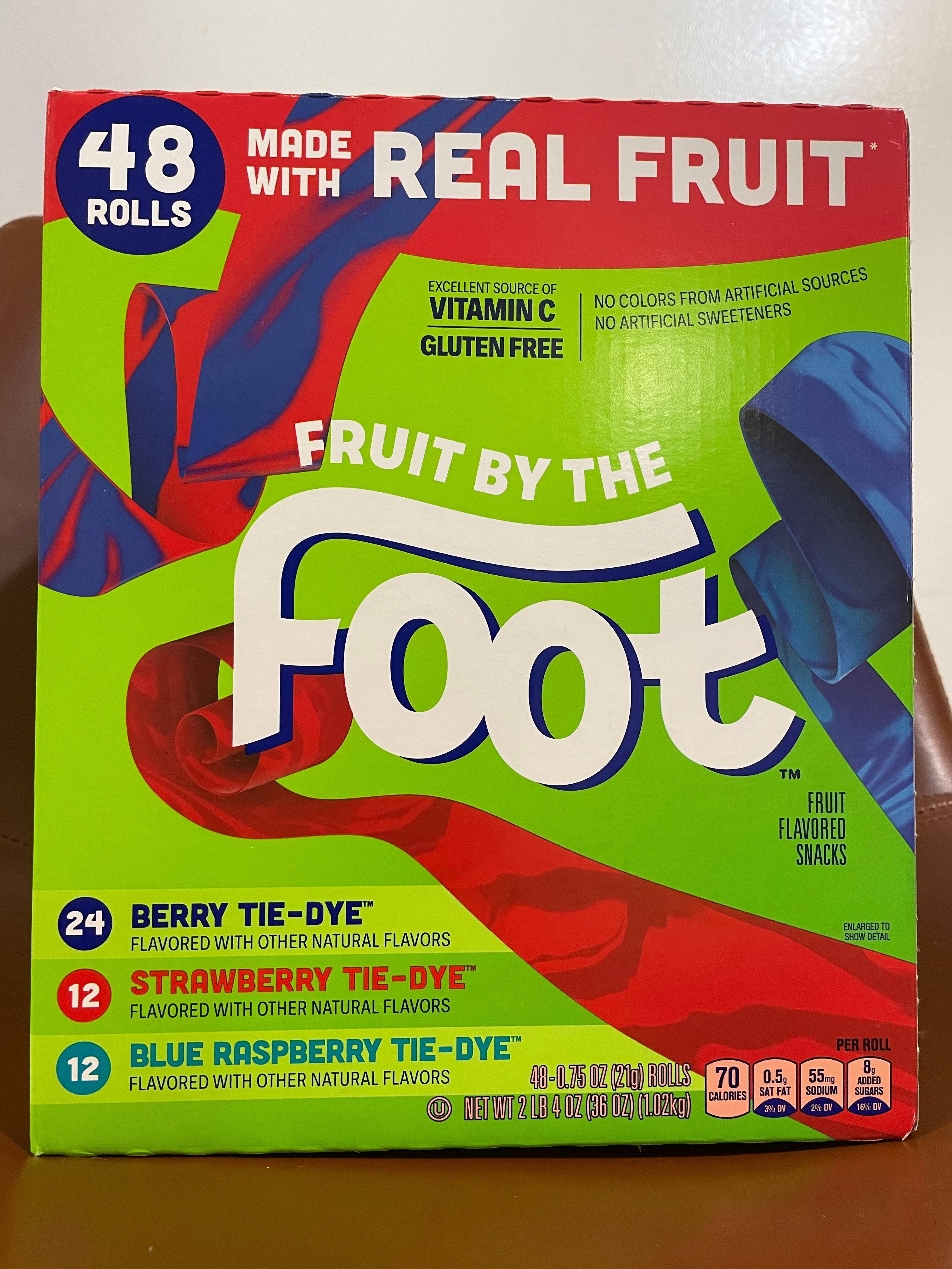 【現貨】LL102114 Fruit by the Foot Variety Pack 水果條 48Count
