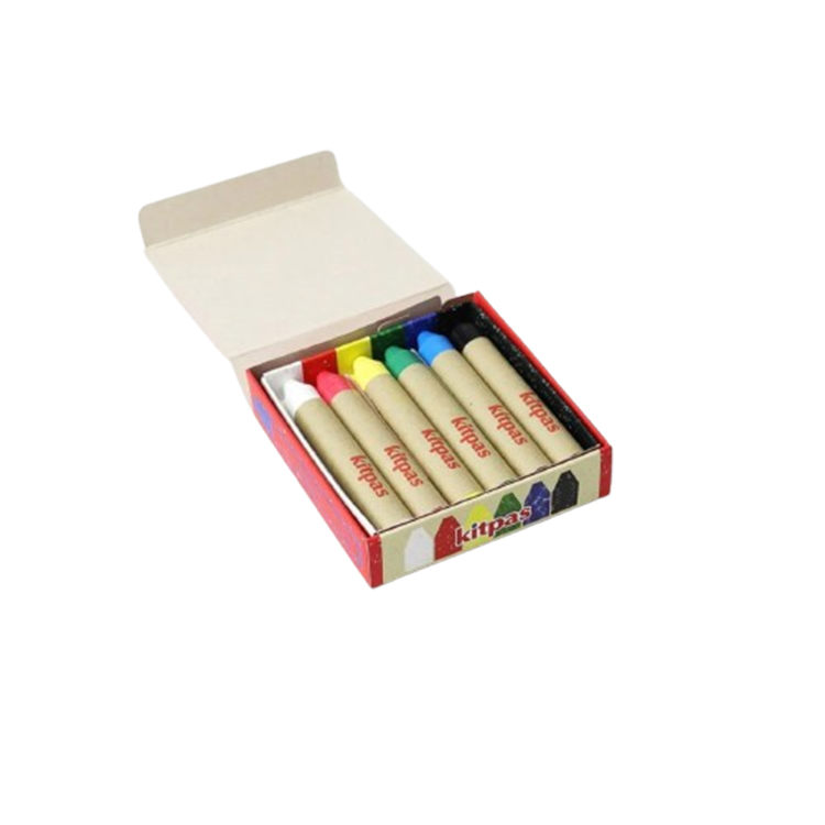 日本Kitpas 米糠蠟筆6色