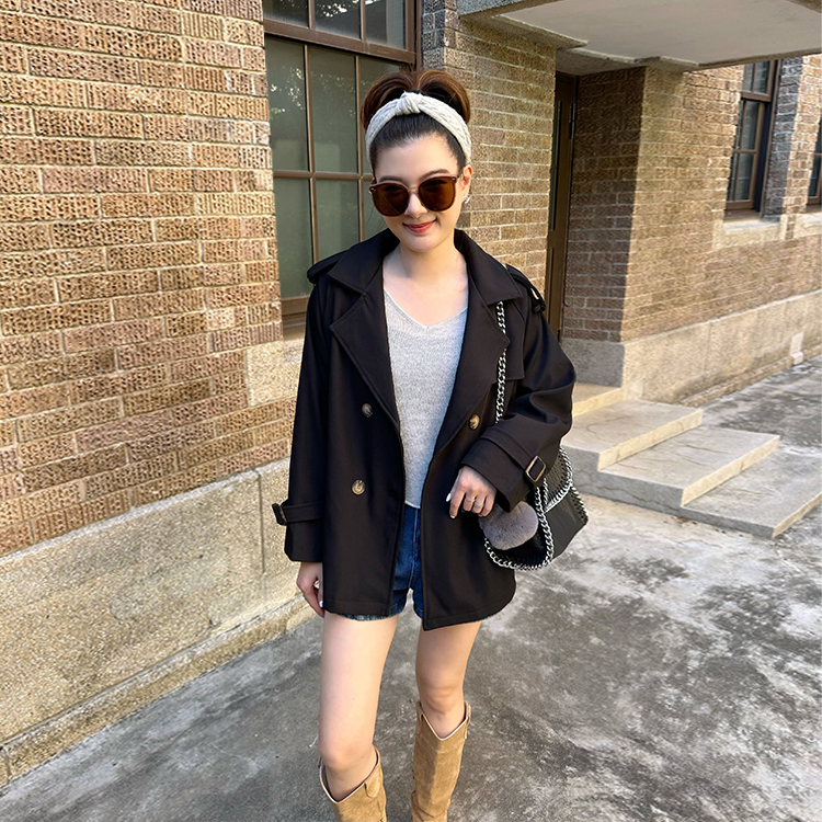 雙排釦風衣外套