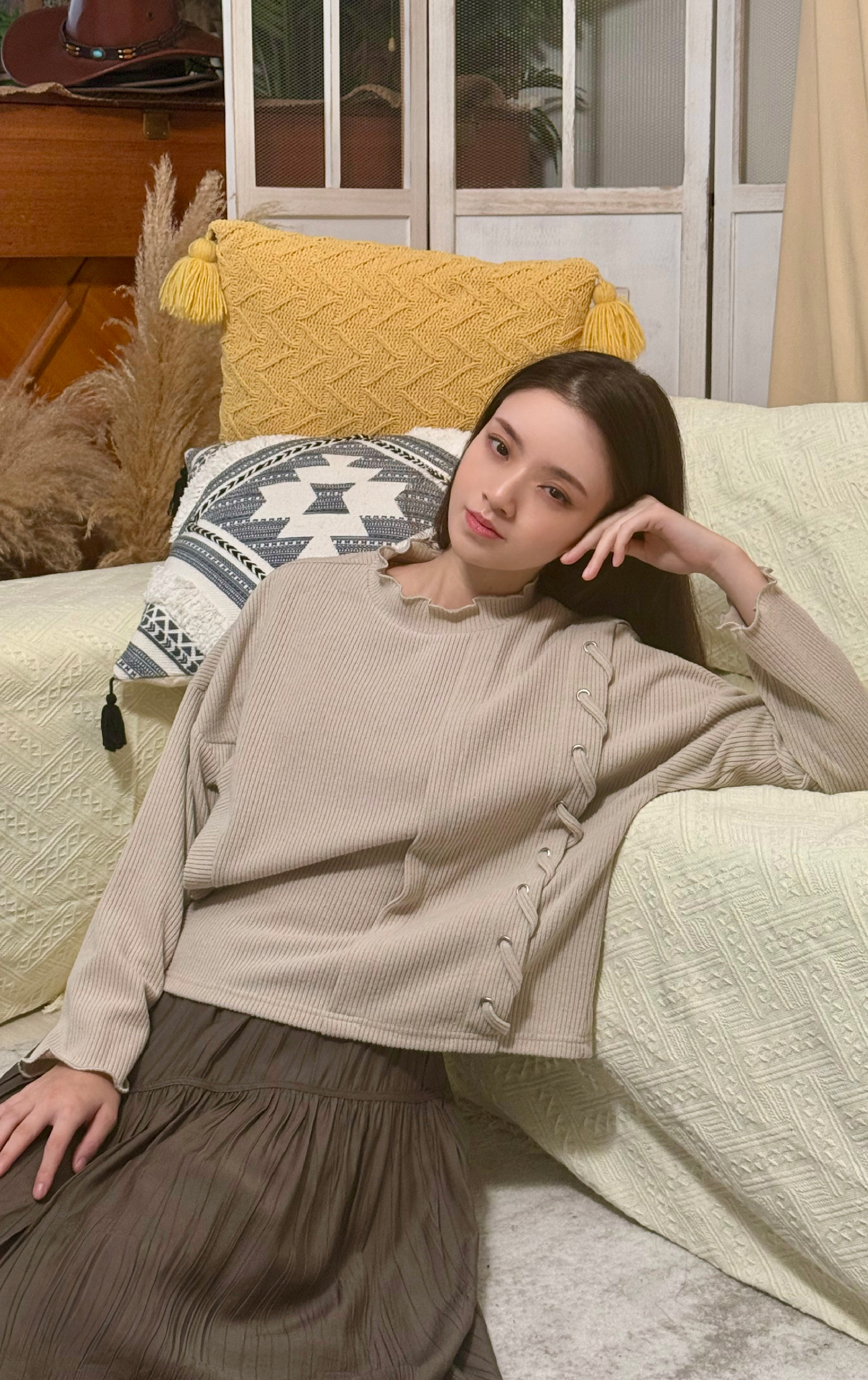 Thick Rope Dungaree Top LT0320