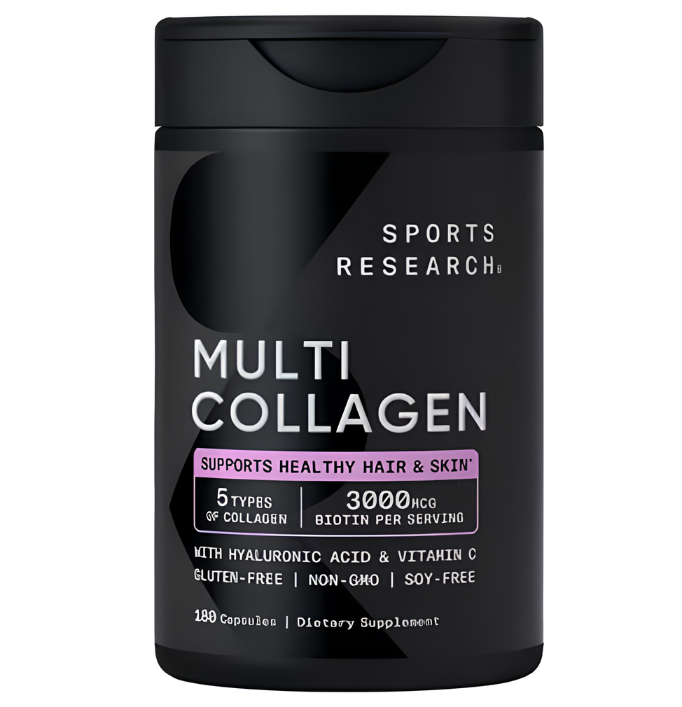 【直播】LL102117 sports research 膠原蛋白透明質酸膠囊 180粒