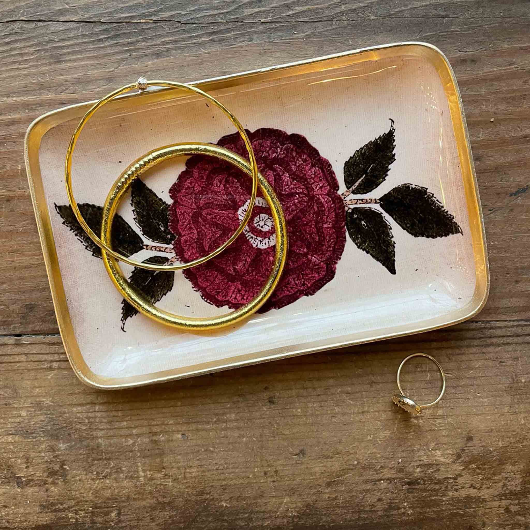 Solo tray - Peony | BONCOEURS