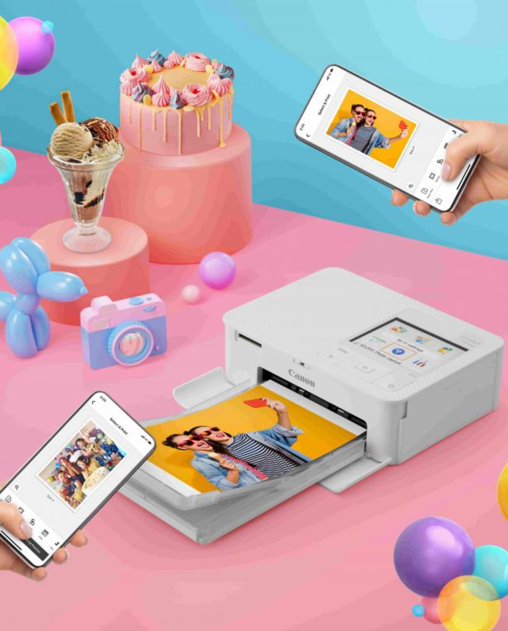 Canon CP1500 相片印表機出租｜單次租借｜婚禮派對、活動即拍即印必備