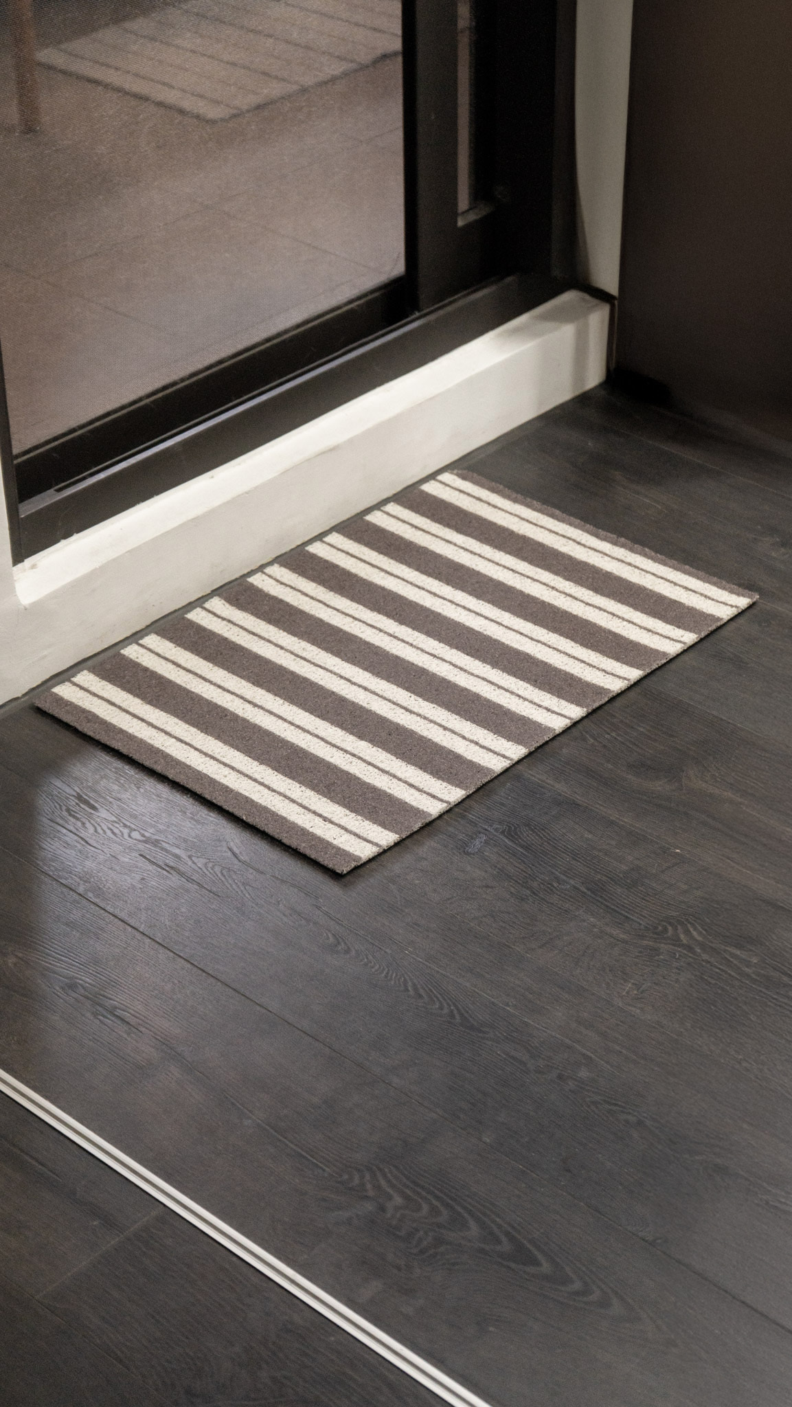 A RAYURES 絲圈條紋地墊