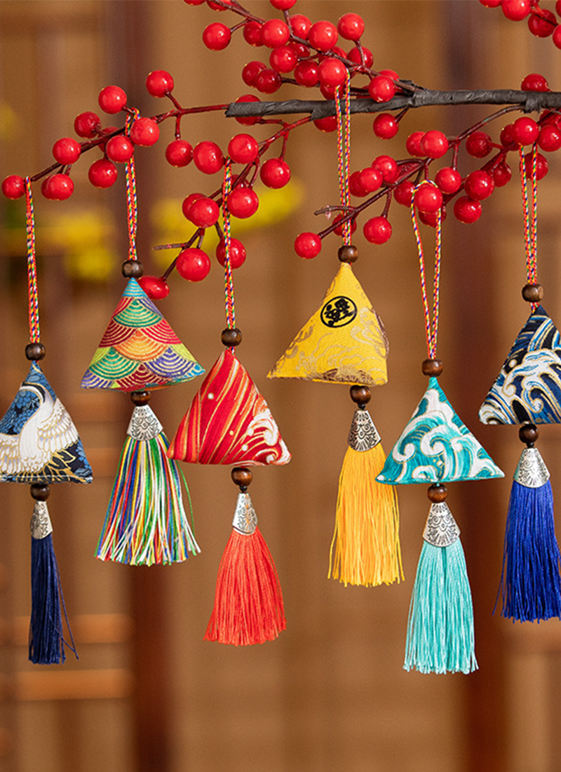 中秋節平安驅蚊艾草香囊 成品 AD3850