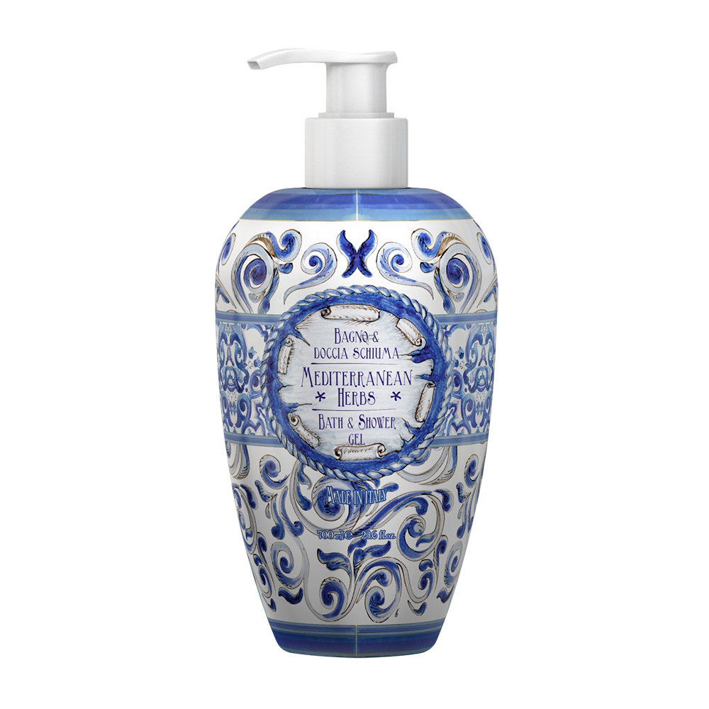 RUDY露蒂-地中海百合 皇家釉彩沐浴乳700ml