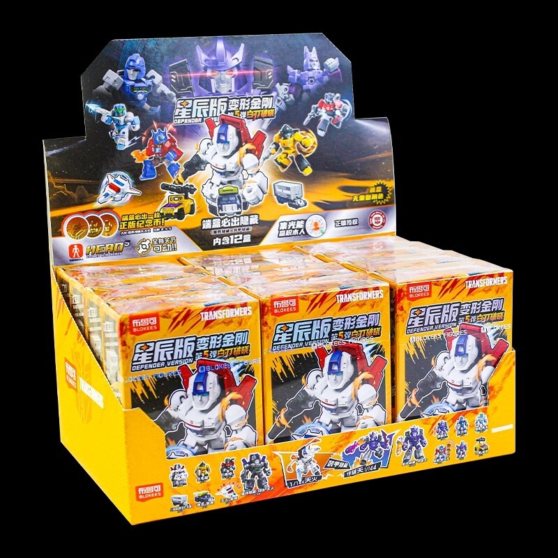 布魯可 星辰版 變形金剛 盲盒 第5彈 反叛暴政 白刃破曉 (隨機出貨)