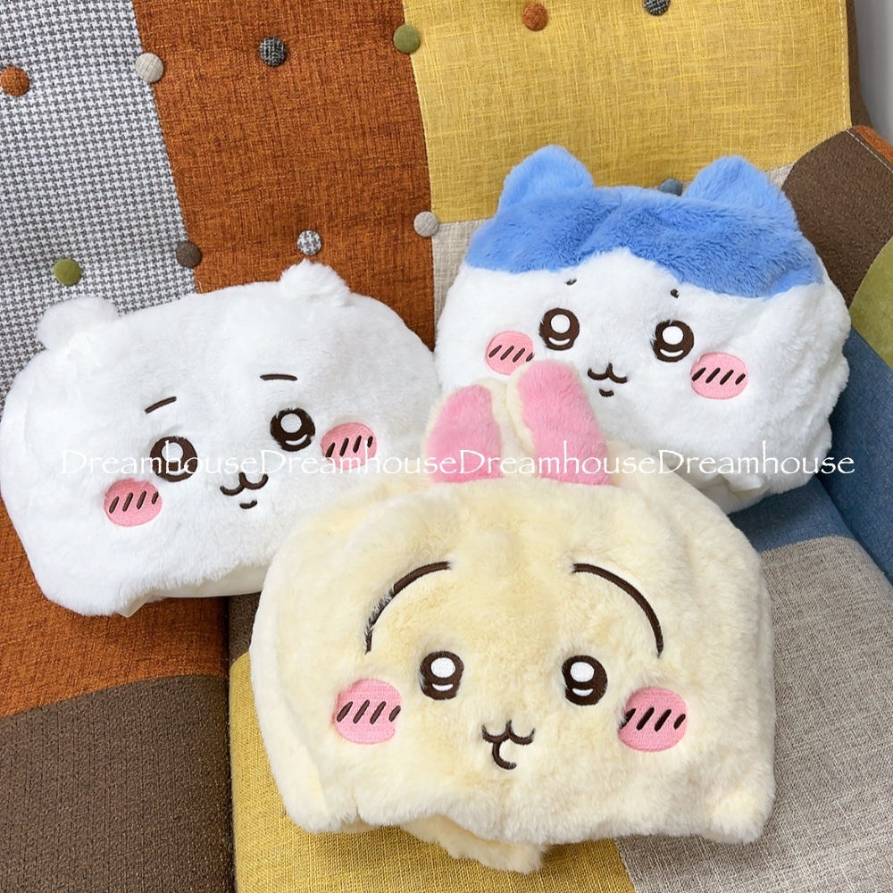 日本限定 chiikawa 吉伊卡哇 樂園限定 park 小八貓 烏薩奇 絨毛 造型 頭套 頭飾 帽子