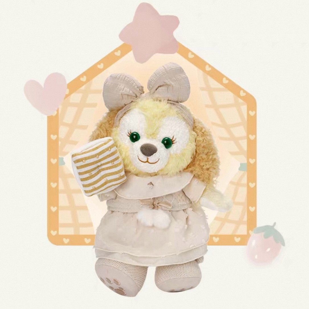 達菲 Duffy 與好友們 小小伙伴系列 可琦安 餅乾 CookieAnn SS號 娃娃 玩偶 -上海迪士尼樂園