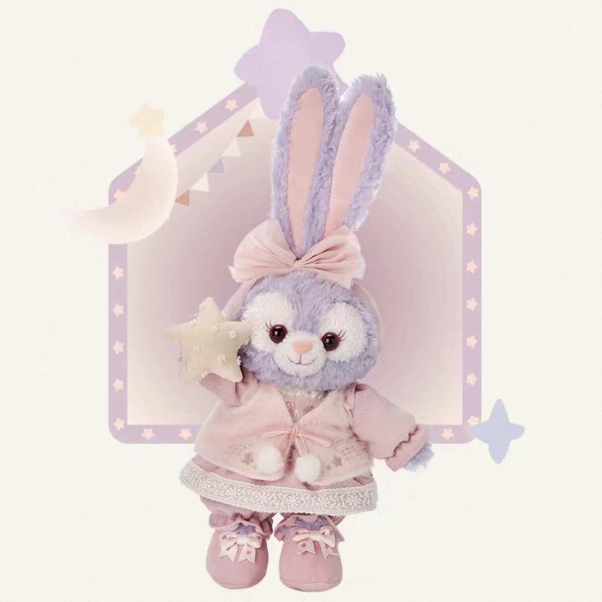 達菲 Duffy 與好友們 小小伙伴系列 史黛拉露 星黛露 StellaLou SS號 娃娃 玩偶 -上海迪士尼樂園