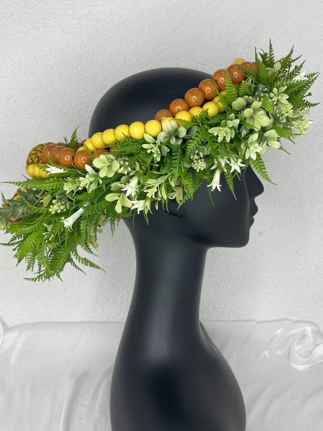 M-No.21木珠花環57cm