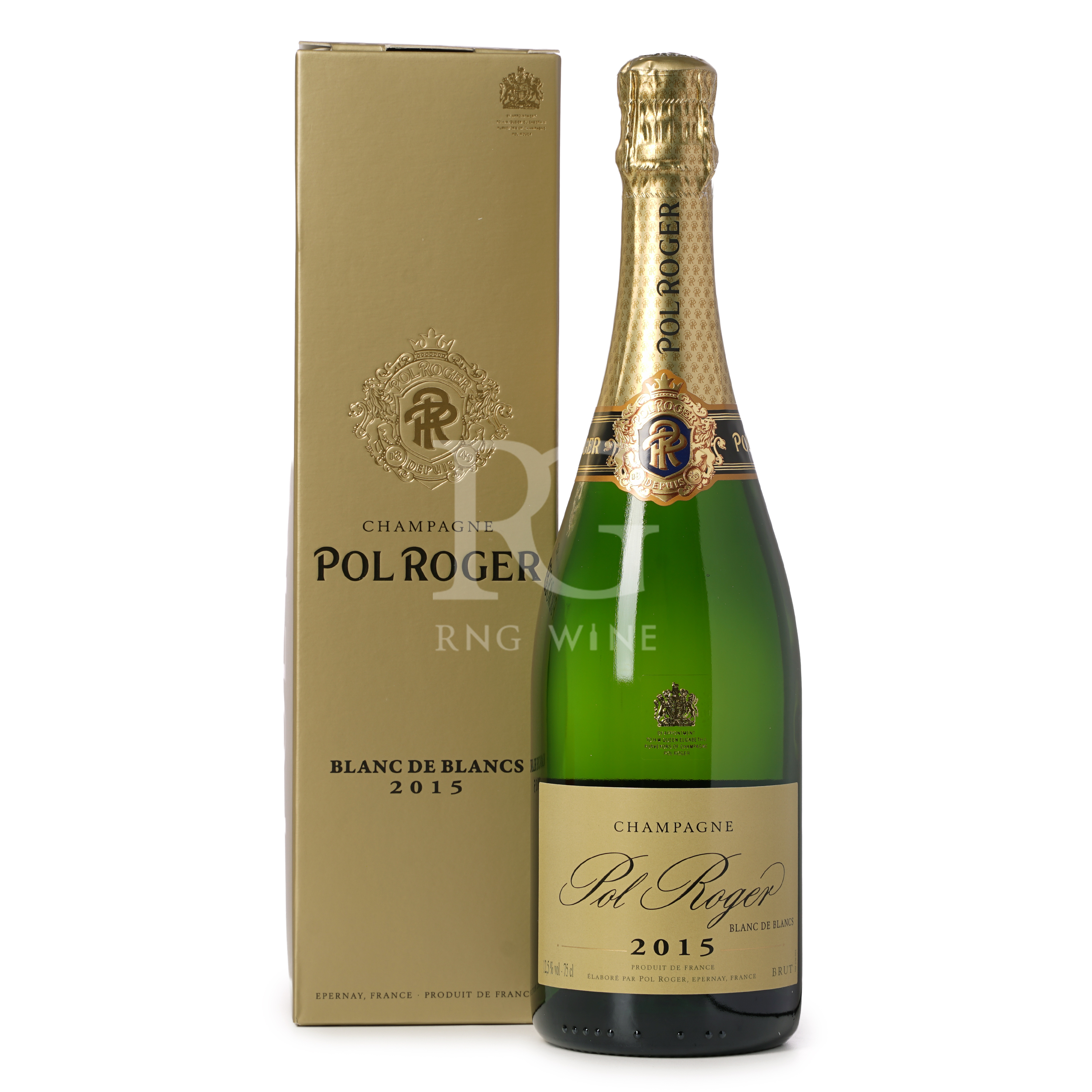 Pol Roger Blanc de Blancs Brut 2015 (WS94) (Gift Box)