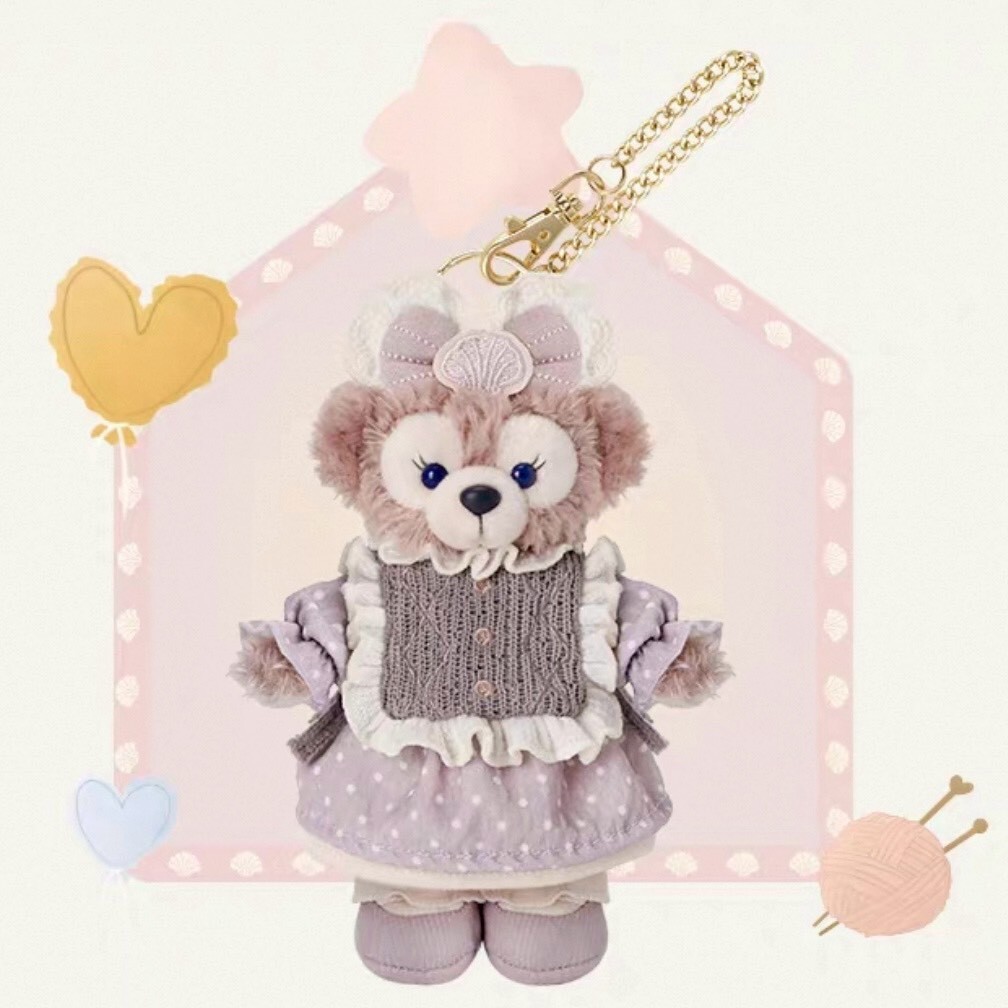 達菲 Duffy 與好友們 小小伙伴系列 雪莉玫 ShellieMay 鑰匙圈 吊飾 -上海迪士尼樂園