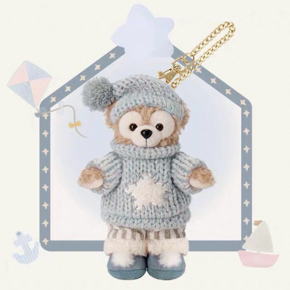 達菲 Duffy 與好友們 小小伙伴系列 達菲 Duffy 鑰匙圈 吊飾 -上海迪士尼樂園