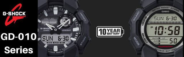 Casio G-Shock GD-010 Series Large Case Digital Men's Watch