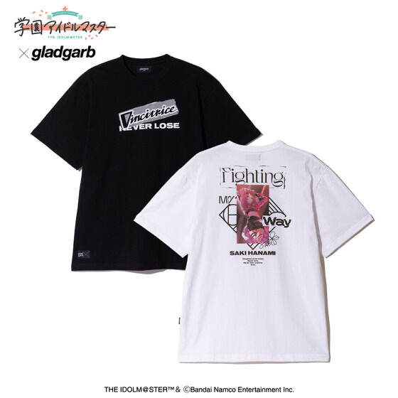239346 Pbandai 預訂 2026/3月 学園アイドルマスター×gladgarb Fighting My Way Tee