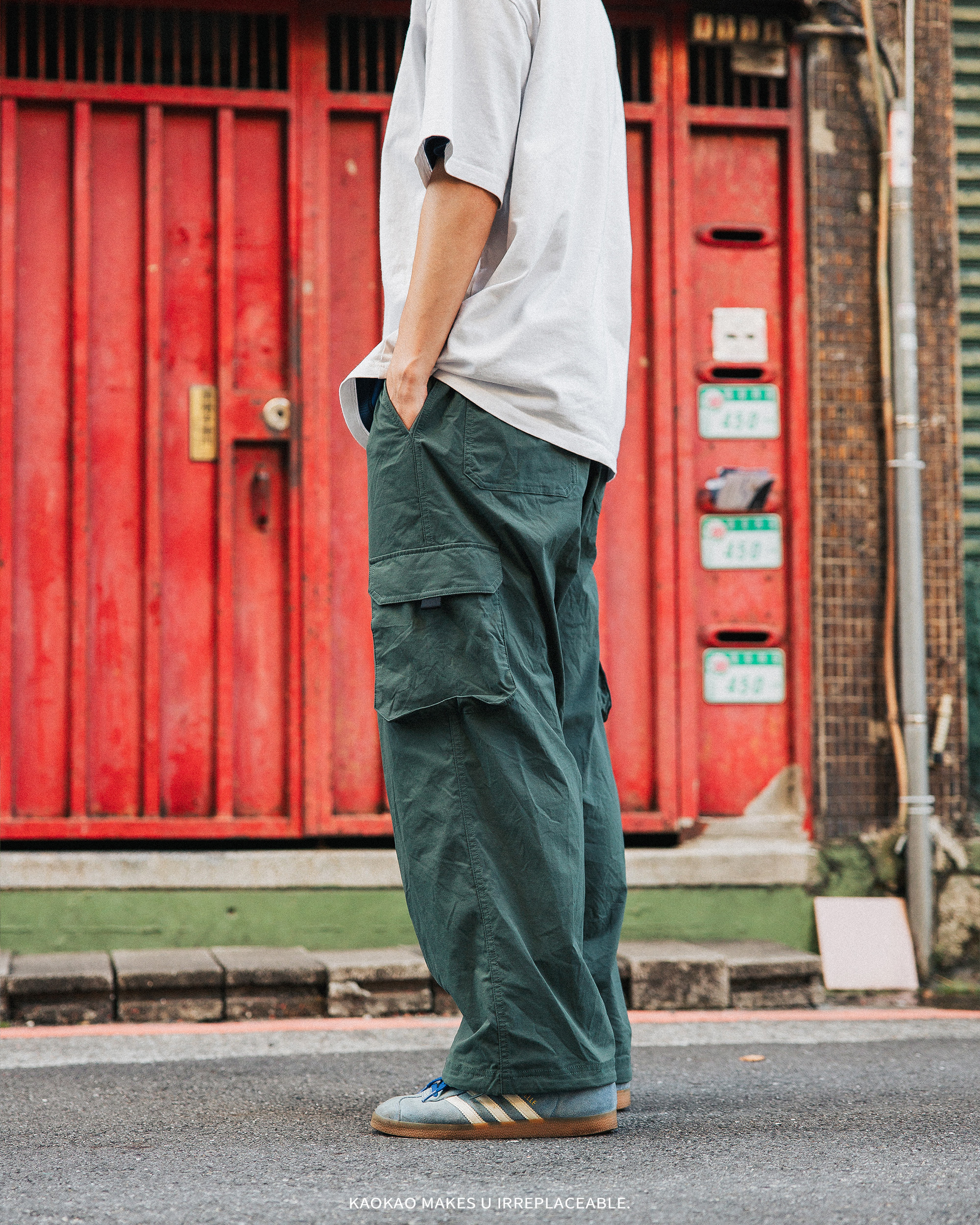 NIKE SB 軍綠 墨綠 黑色 大口袋 鬆緊扣 束口褲 工裝褲 寬褲 滑板褲 長褲 男款 FV7348-338