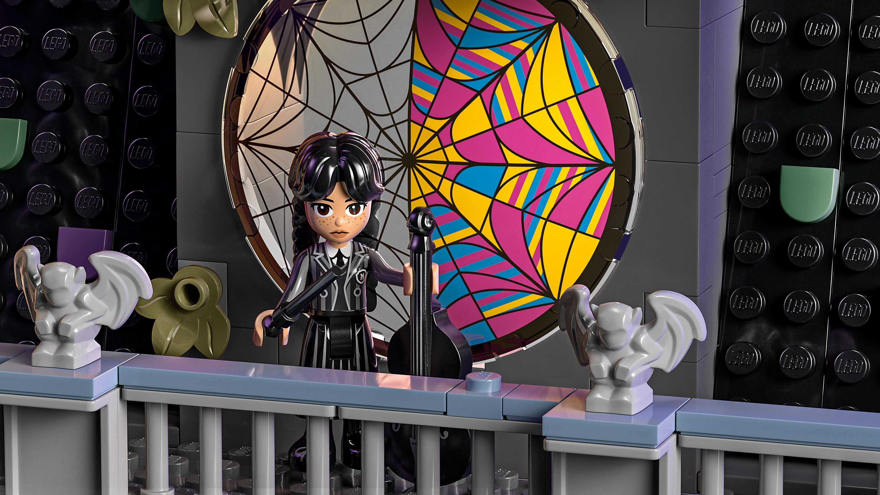 時計 三姉妹 Wednesday & Enid's Dorm Room 76781 | 樂高® 星期三套裝| LEGO®台灣