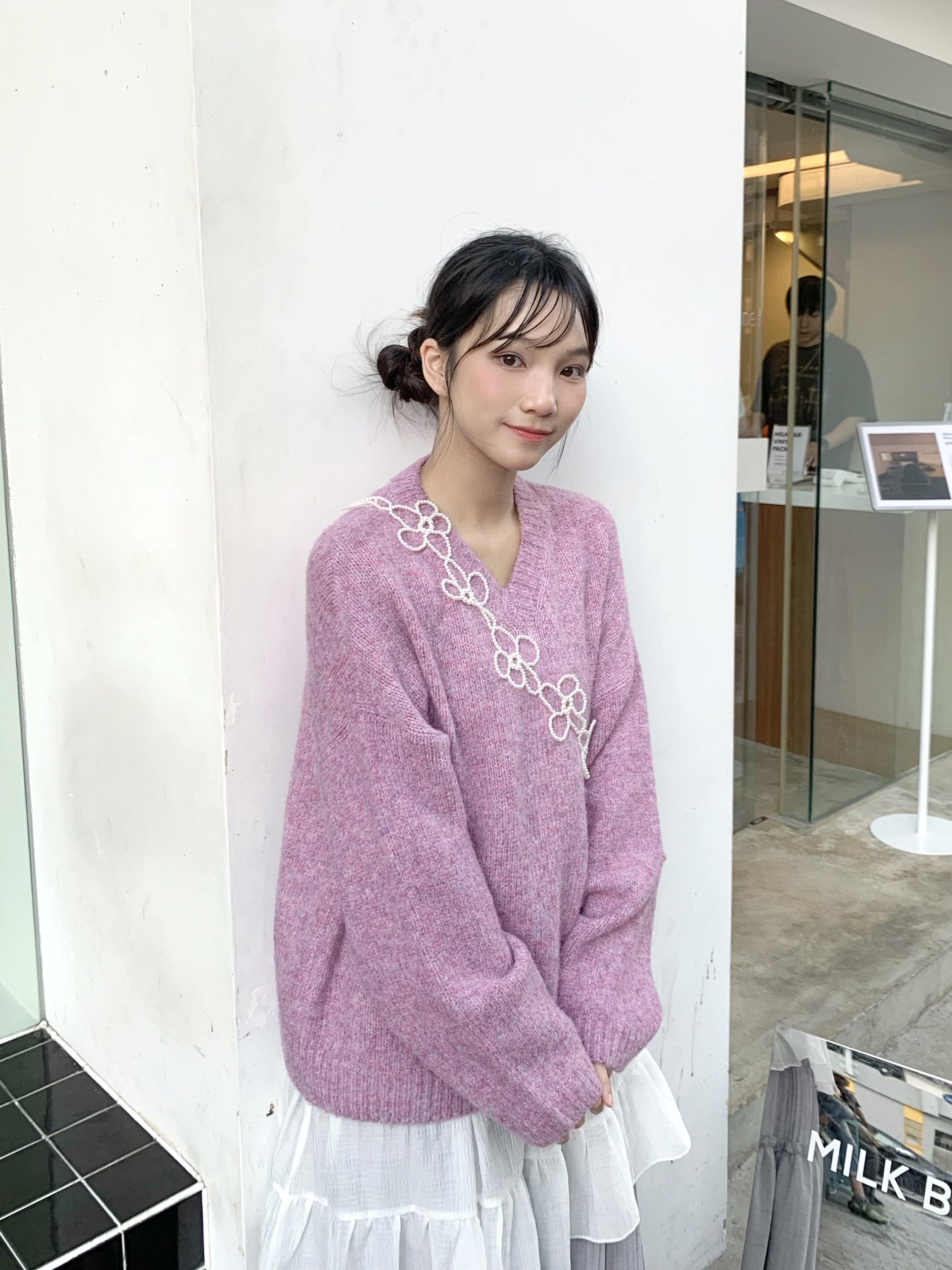 A0165｜日系滿滿ꔫ 珍珠花花腰鏈