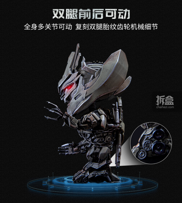 變形金剛 高級收藏系列 Q版人偶 密卡登