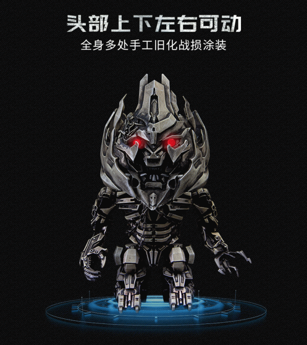 變形金剛 高級收藏系列 Q版人偶 密卡登