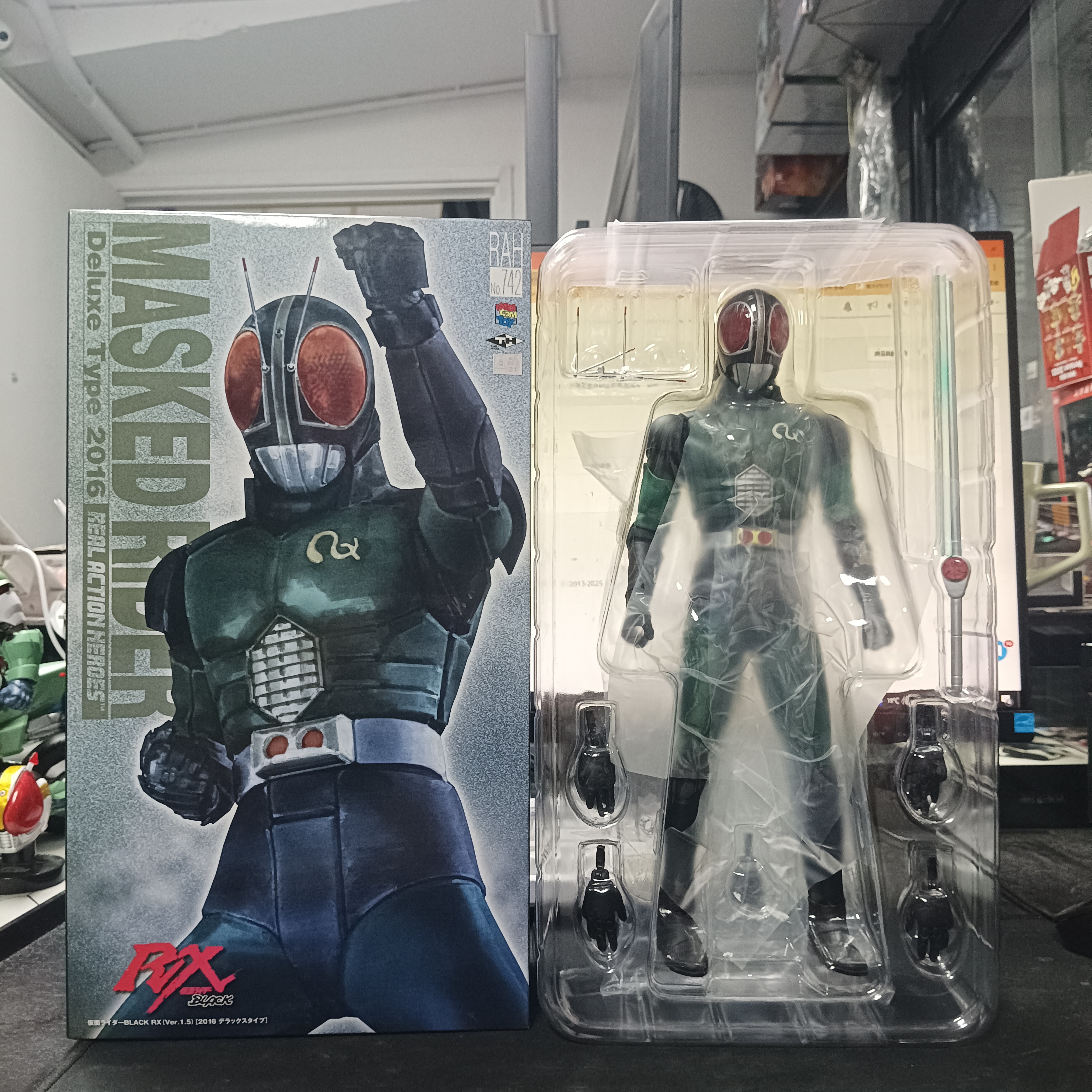 寄賣-幪面超人-RAH Black RX Ver1.5