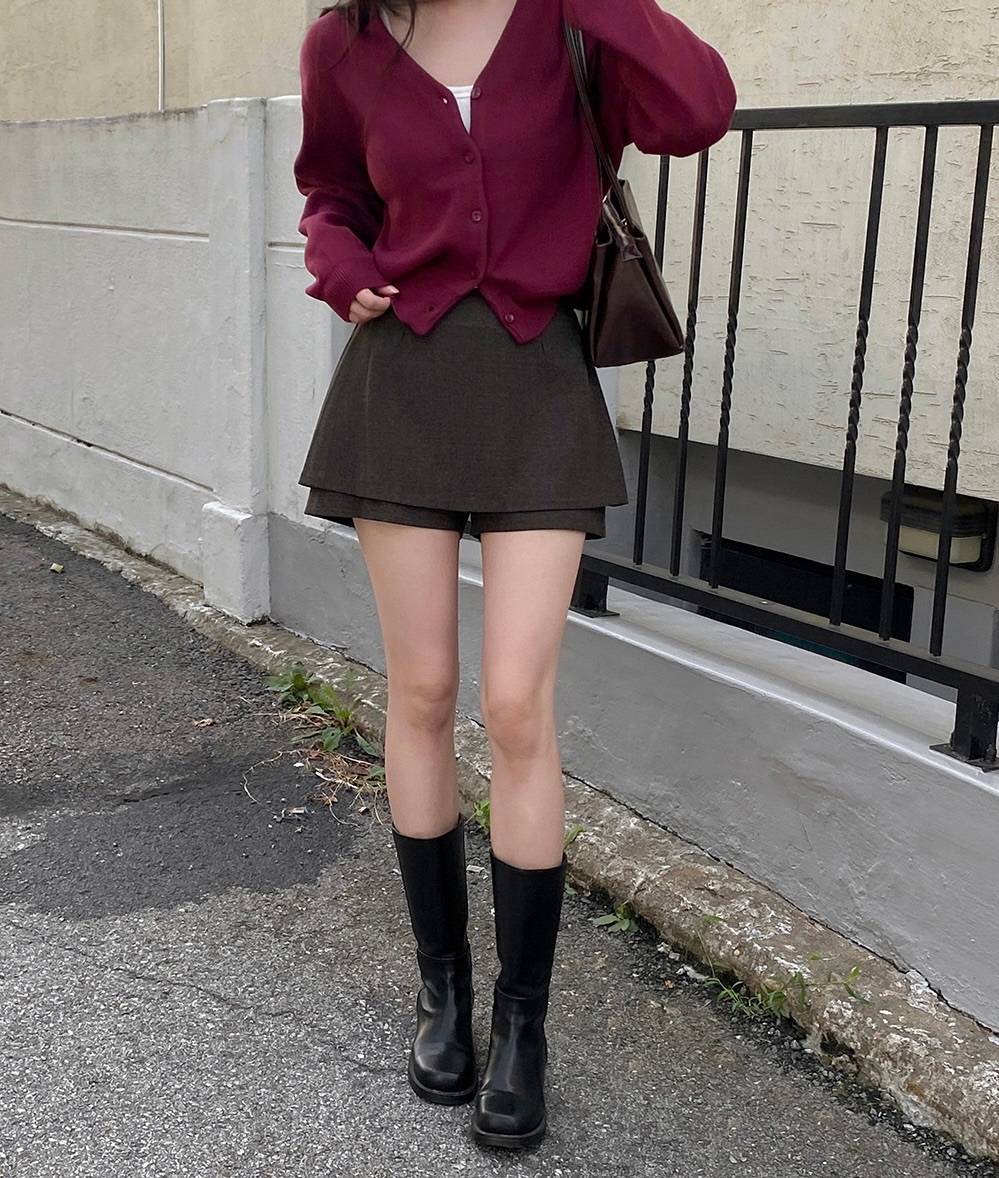 【優惠預訂】韓國短裙褲（3色）