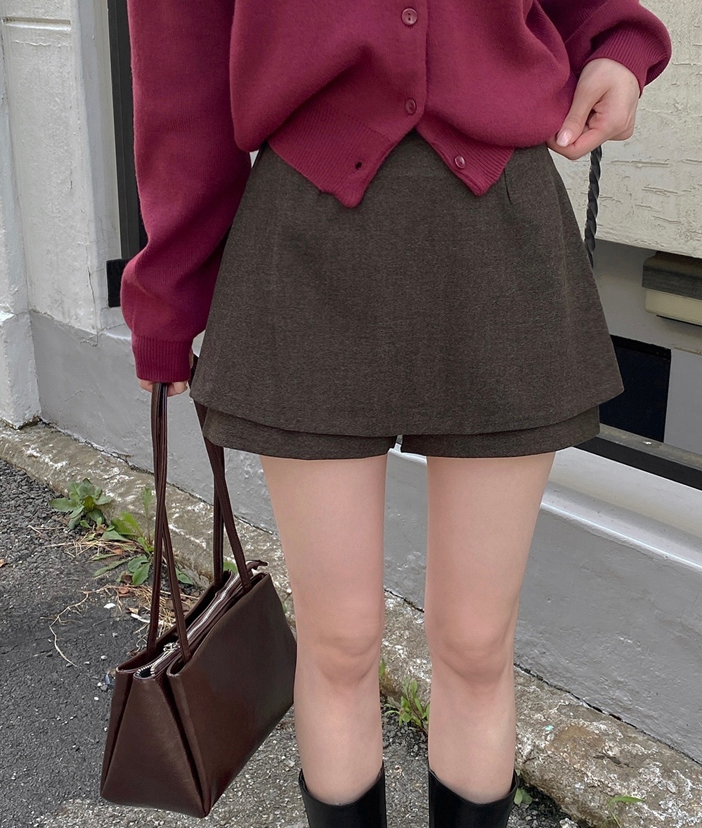 【優惠預訂】韓國短裙褲（3色）