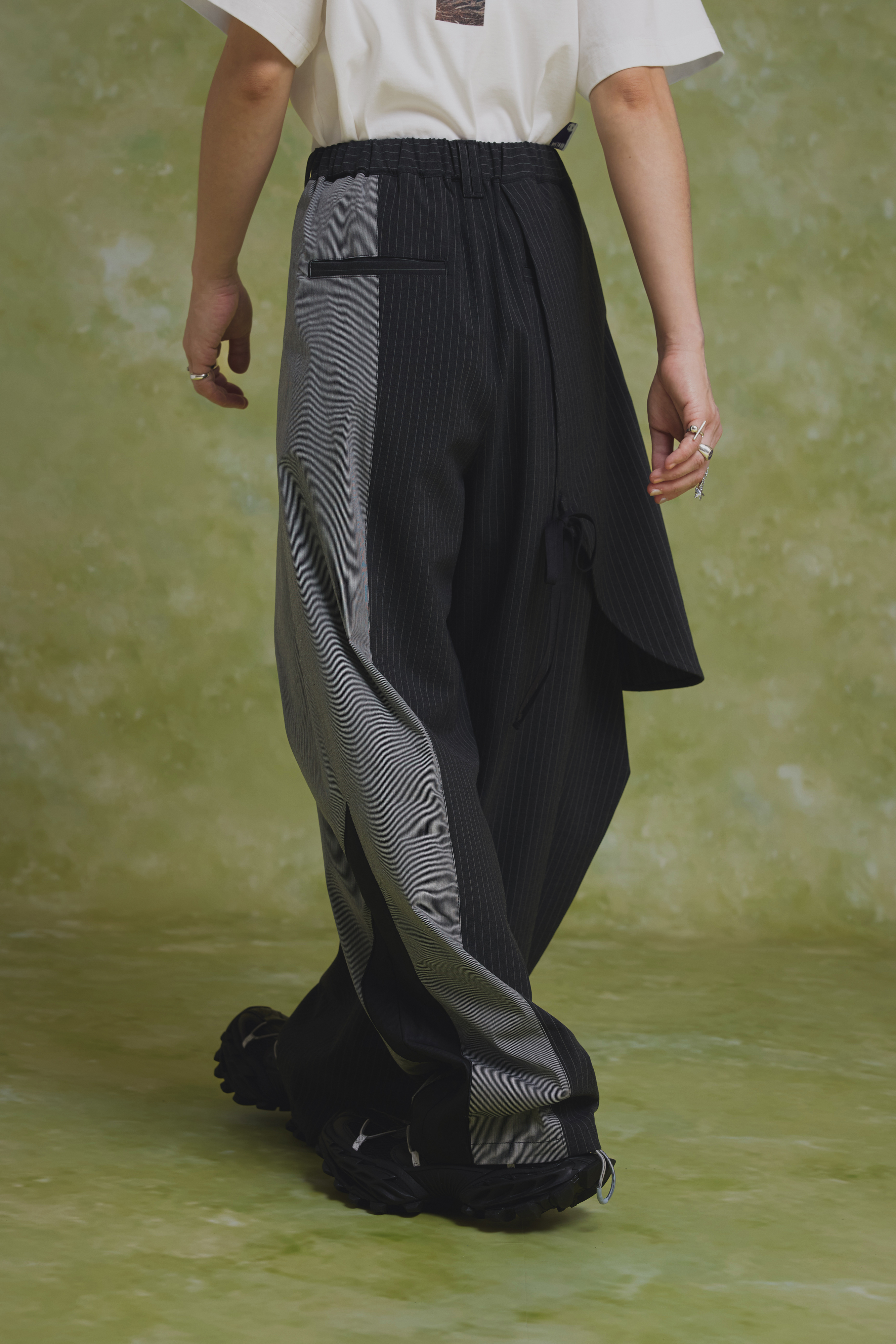 Kimono Fusion Trousers｜Black