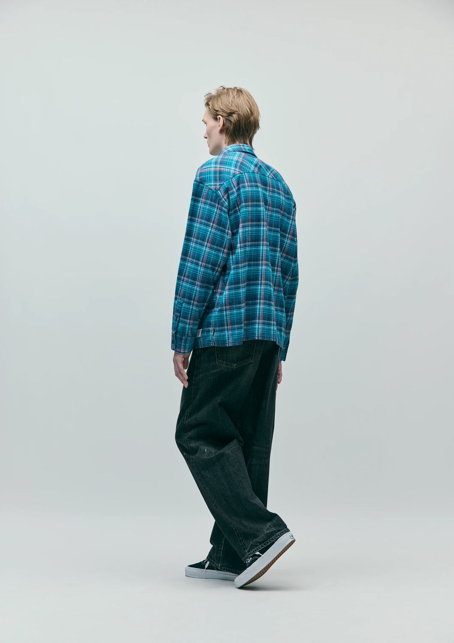 NEIGHBORHOOD WASHED DENIM DP WIDE PANTS