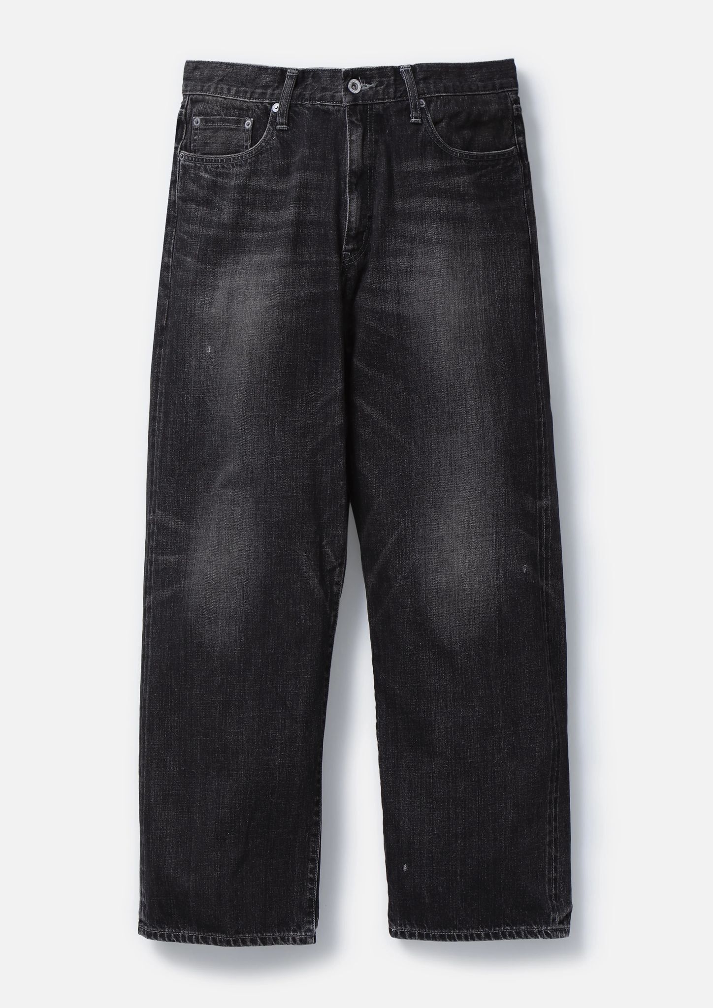 NEIGHBORHOOD WASHED DENIM DP WIDE PANTS