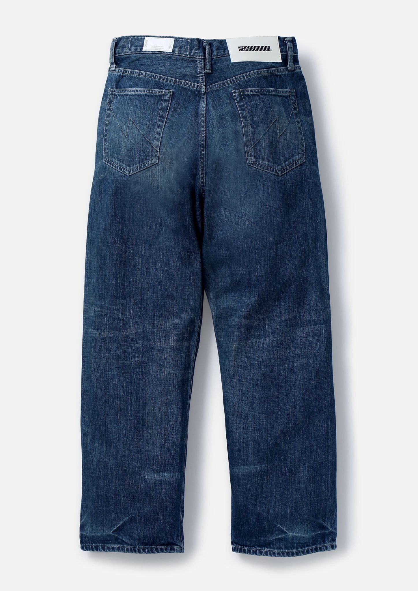 NEIGHBORHOOD WASHED DENIM DP WIDE PANTS