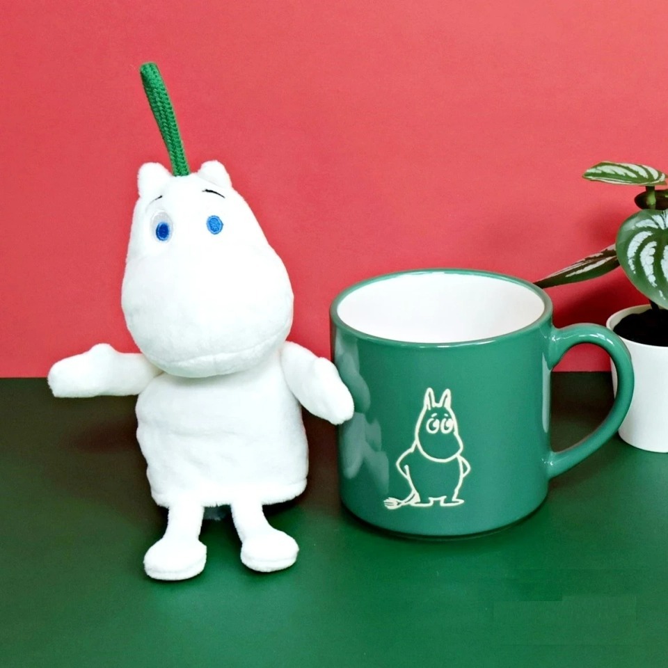 Moomin 姆明一族 80周年陶瓷杯連公仔毛巾禮盒裝