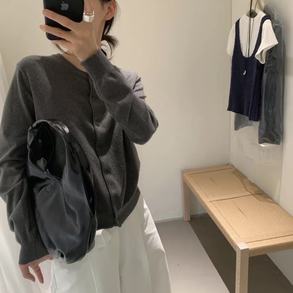 3309 圓領針織外套