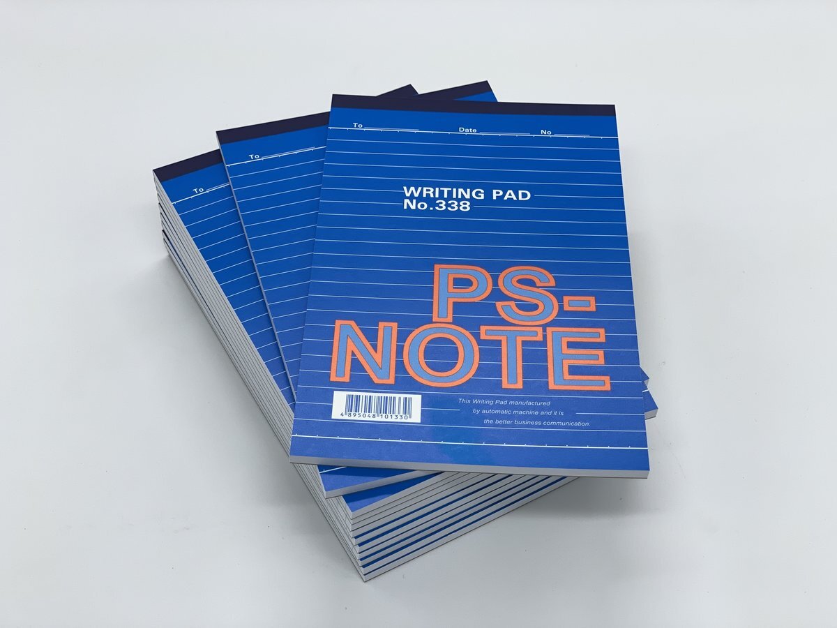 #338 A5 PS-NOTE 行線信紙簿 ( 12本 )