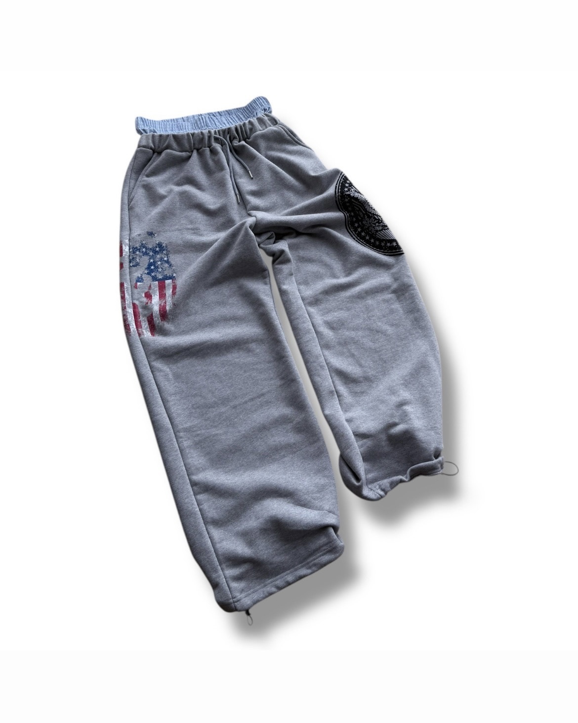 Symphony-假兩件式棉褲