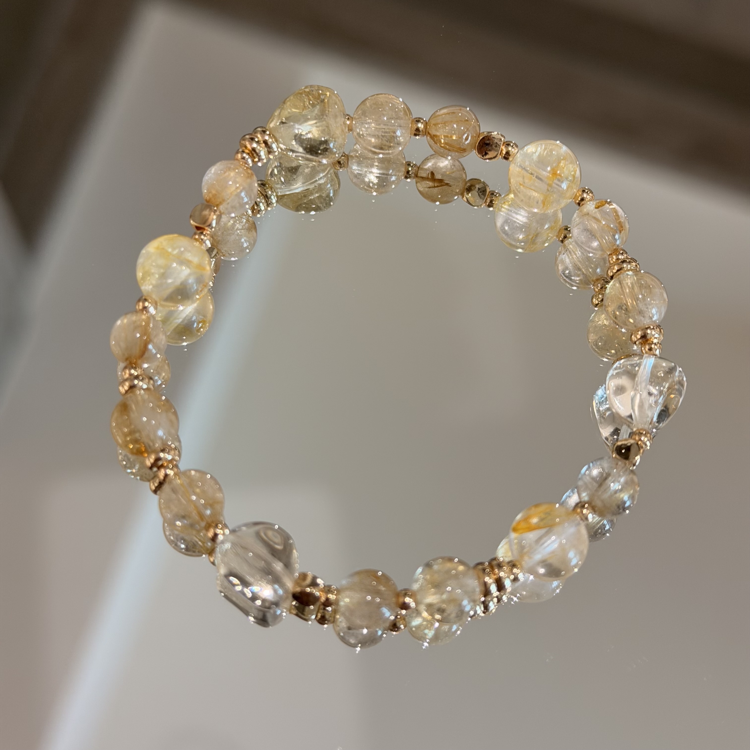 招財助事業防小人 | 暖陽 | 金髮晶《彈力繩款式》