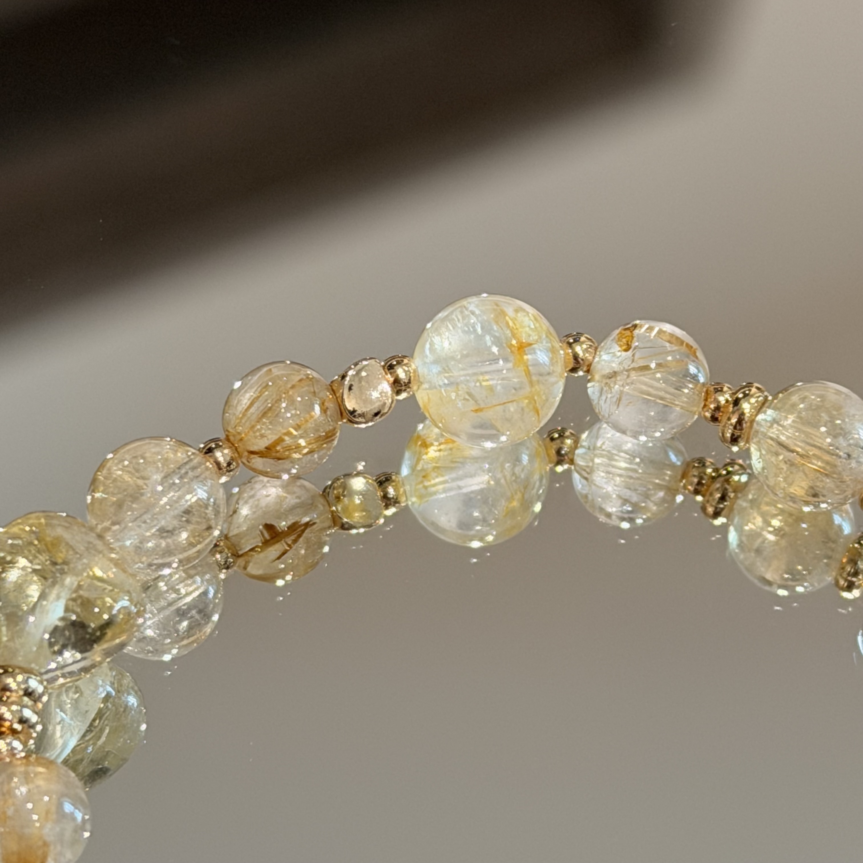 招財助事業防小人 | 暖陽 | 金髮晶《彈力繩款式》