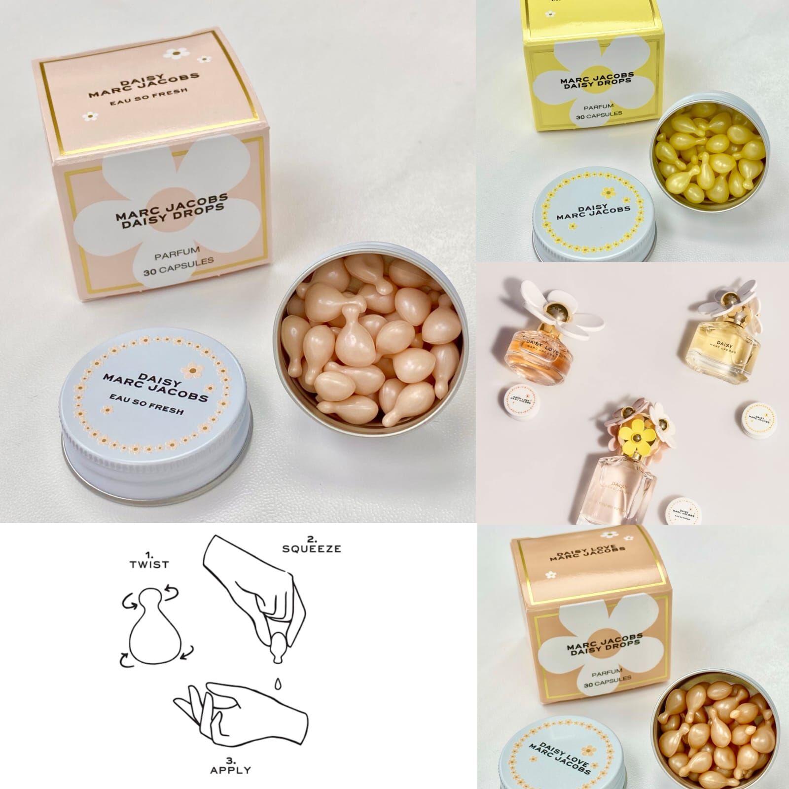 💛Marc Jacobs Daisy Drops - 30 Capsules  -b2502529