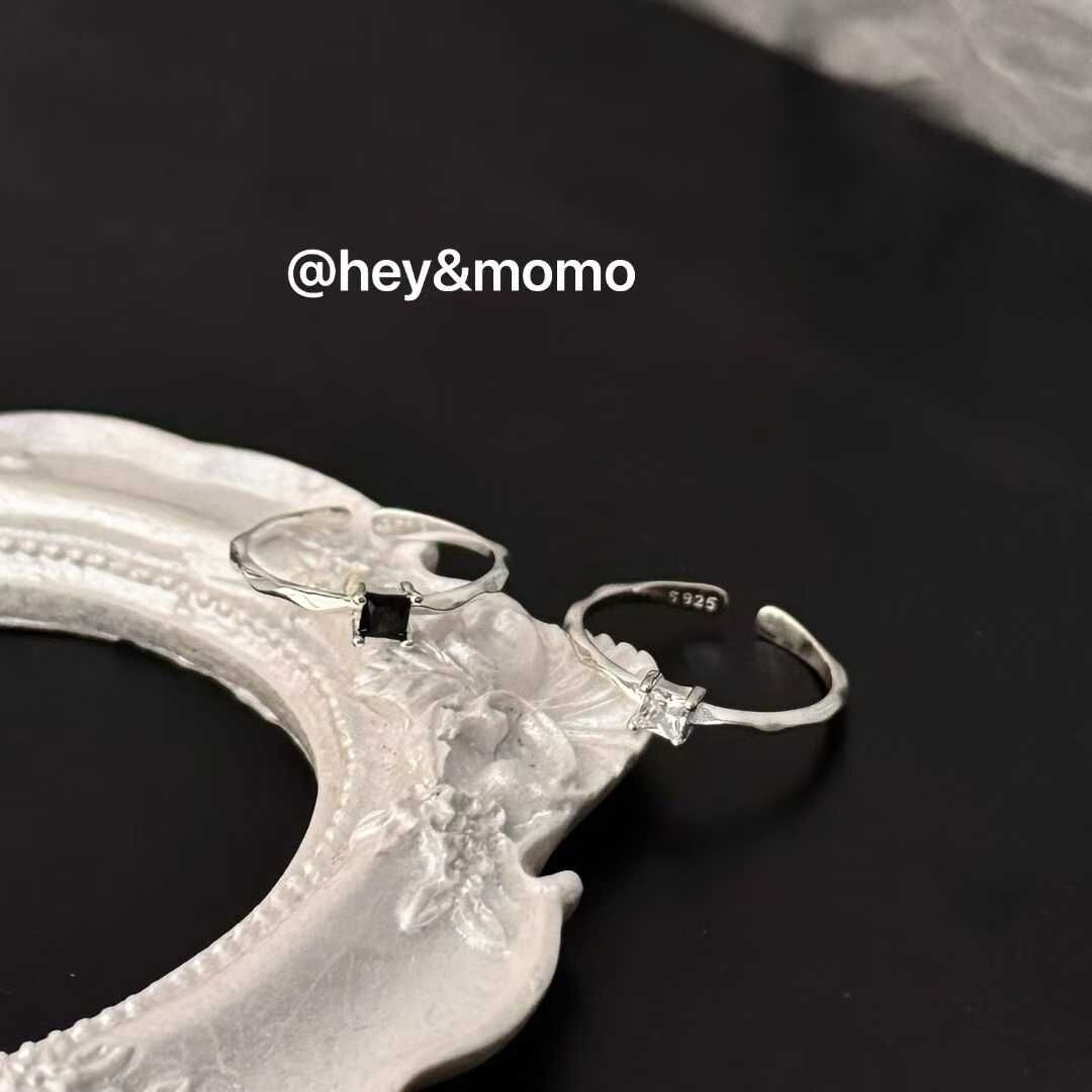 HM5122 ⚪925 銀 白鑽簡約戒指