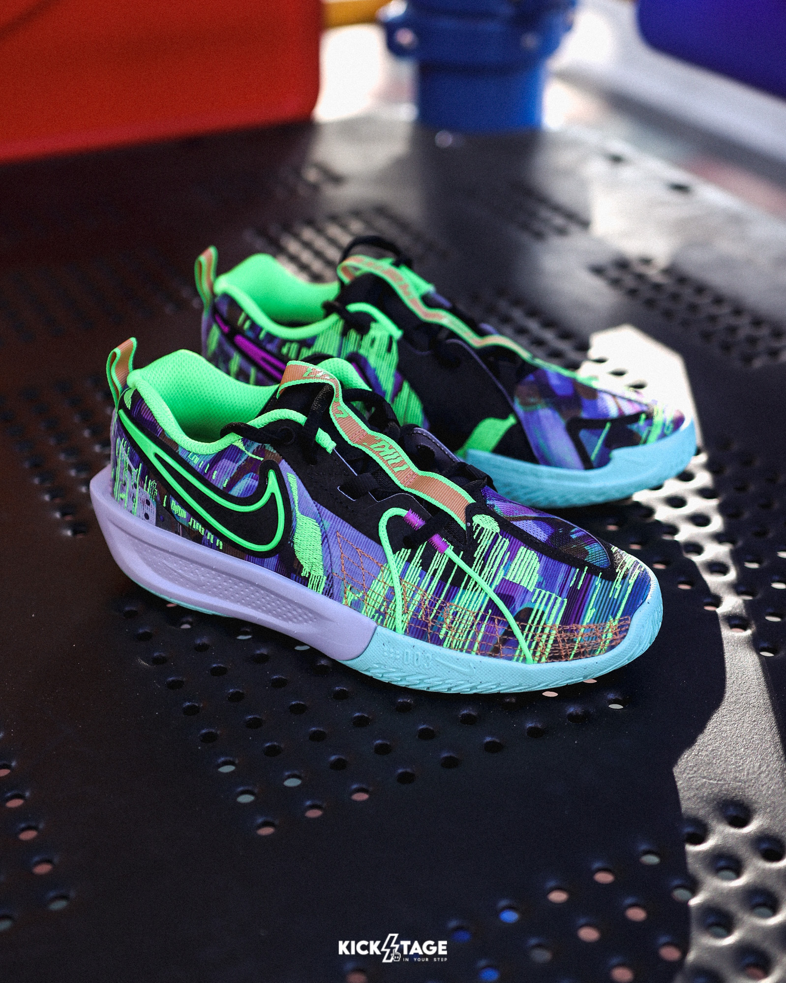 大童鞋 女鞋 NIKE G.T. CUT 3 SE GS 'King of the Court' 黑綠 緩震 抓地力 運動 籃球鞋【HV2243-400】GTCUT KOTC
