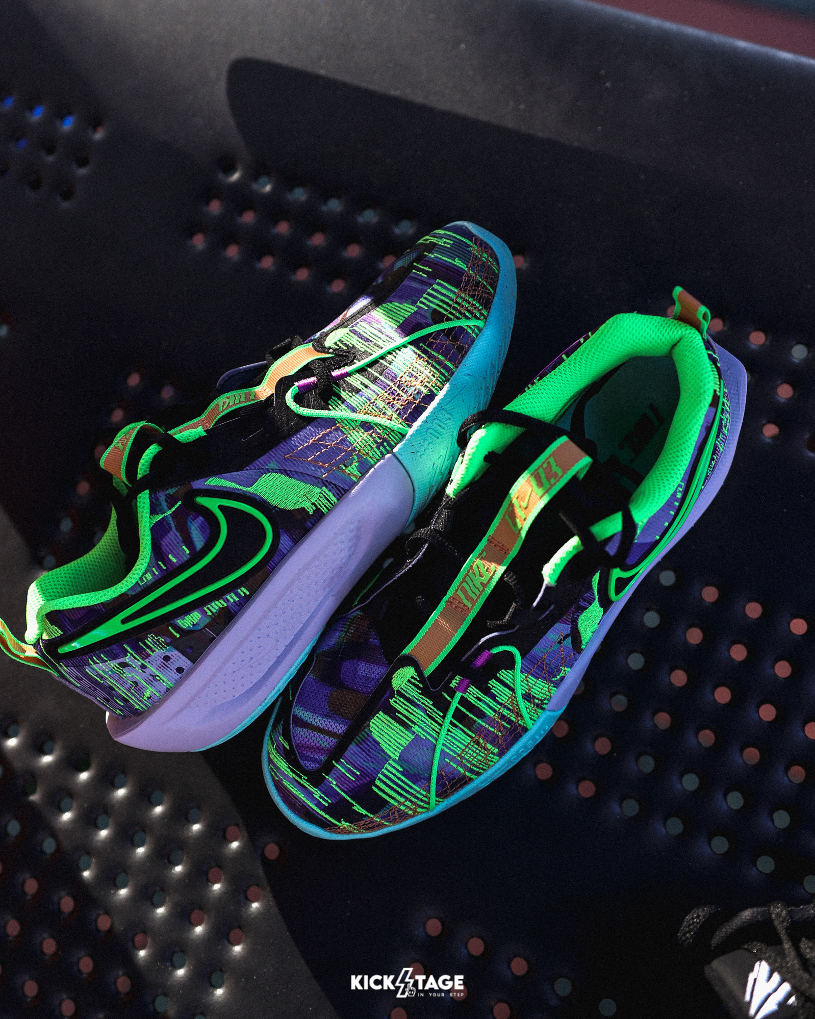 大童鞋 女鞋 NIKE G.T. CUT 3 SE GS 'King of the Court' 黑綠 緩震 抓地力 運動 籃球鞋【HV2243-400】GTCUT KOTC