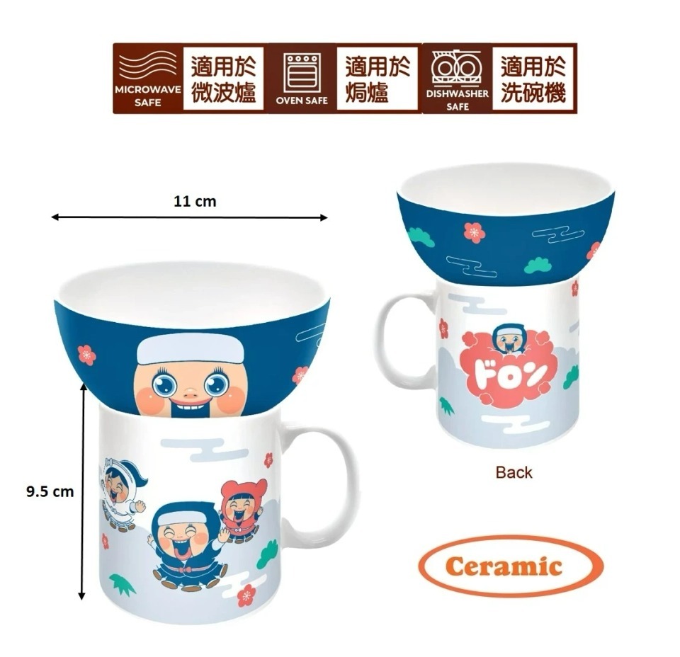 Sho-chan 小燦 陶瓷碗連杯套裝