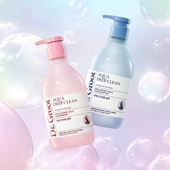 《itchy現貨/Olive young連線》Dr. Groot  Aqua Deep Clean Shampoo 330mL+100ml